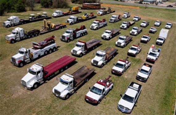 Our Fleet of Towing, Transport, and Recovery Trucks