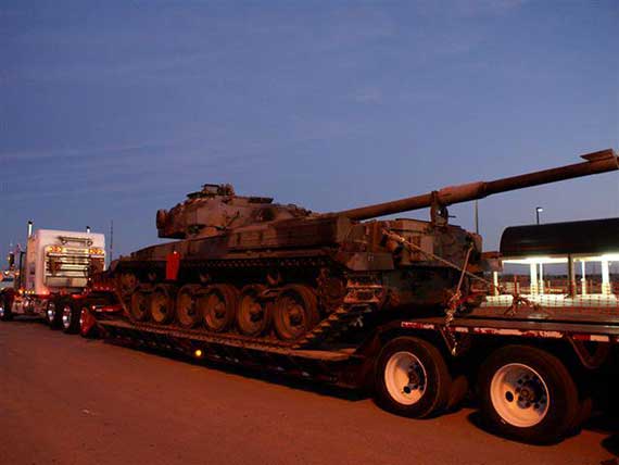 Army Tank Transport