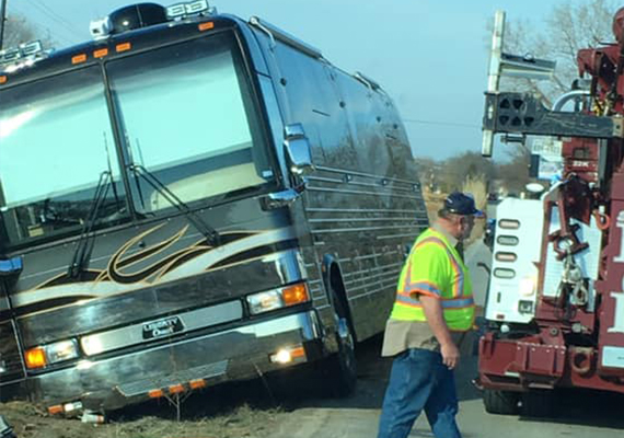 Bus and RV Towing in North Texas and throughout Texas
